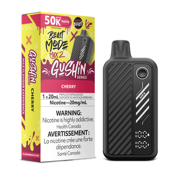 Flavour Beast Mode Max 2 50k - Gushin' Cherry