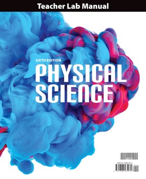 USED BJU PHYSICAL SCIENCE LAB MANUAL TE 6TH ED