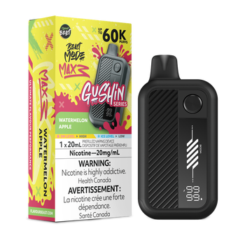 Flavour Beast Gushin' Beast Mode Max 3 60K - Watermelon Apple