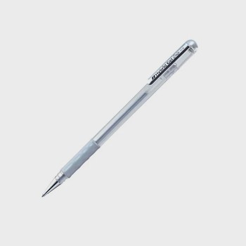 Pentel - HYBRID GEL GRIP SILVER - K118-ZE