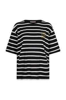 Suki t-shirt -Stripe black