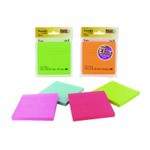 Post-It Notes Super Sticky 101 x 101mm Assorted  Neon Colours 4490 (D)