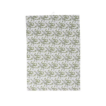 MISTLETOE COTTON TEA TOWEL