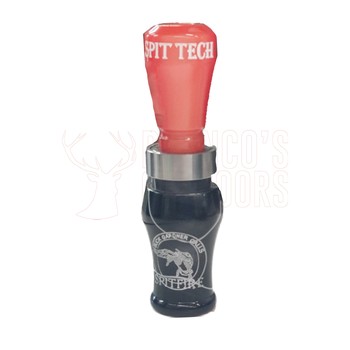 Buck Gardner Duck Call Spitfire 1½ Reed, Acrylic Black / Red