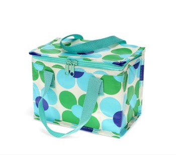 BLUE AND GREEN DAISY LUNCH BAG