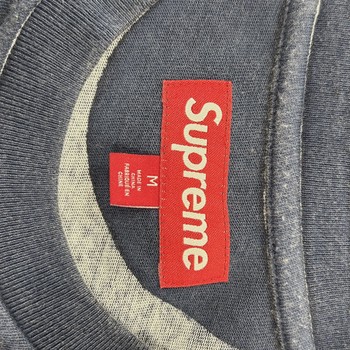 Supreme Overprint Short-Sleeve Navy • Pre-Owned [4755] - view 5