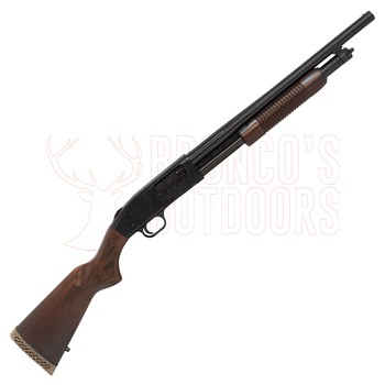 Mossberg 500 Retrograde/ Persuader Walnut Cyl Bore 12G