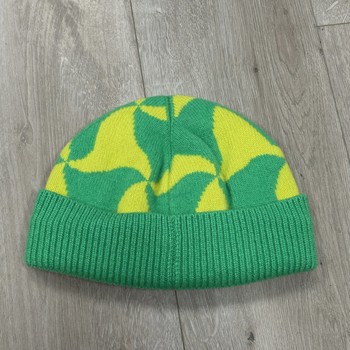 Bottega Veneta Ghost Wavy Triangle Beanie Hat • Brand New [7783] - view 3