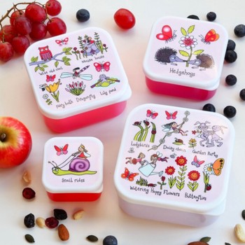 TYRRELL KATZ SECRET GARDEN SNACK BOX SET