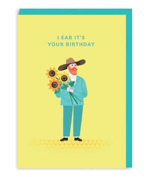 Ohh Deer - Van Gogh Ear Birthday Card - ODGC8897
