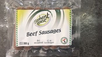 Elephant House Sausage Beef 300g