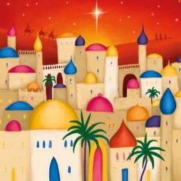 Museums & Galleries - Xmas Greetings Cards Star Over Bethlehem XAE209