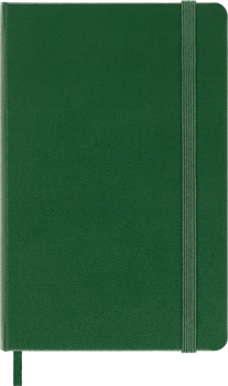 Moleskine - Pocket Plain Hardcover Notebook Myrtle Green - QP012K15