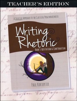 Used Writing Rhetoric Book 5 Teachers Edition