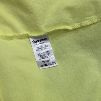 FW20 Supreme Small Box Logo Yellow - view 5
