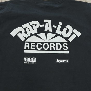 Supreme Rap A Lot Records Geto Boys Tee Black • Pre-Owned [0113] - view 6