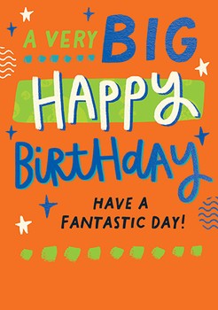 Paper Rose - Big Happy Birthday - CPG113