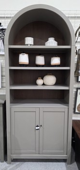 Archer Cabinet- 84" x 26" x 18" - Grey