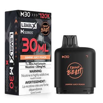 Level X Flavour Beast M30 120K Pod - Jumpin' Juicy Peach