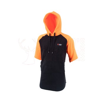Stoney Creek Hooded Bush Tee Black / Orange