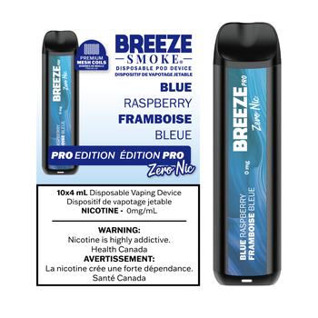 Breeze Pro Zero Nic Breeze Pro Zero Nic - Blue Raspberry