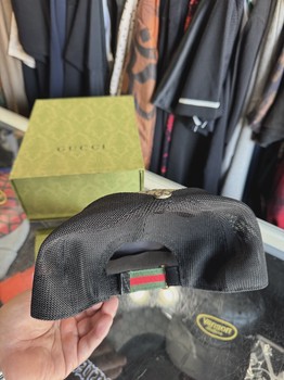 Gucci Tiger Beige Hat • Pre-Owned [6621] - view 2