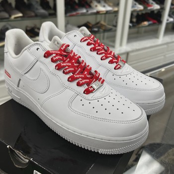 Nike Air Force 1 Low Supreme White • Pre-Owned [2334] - view 6