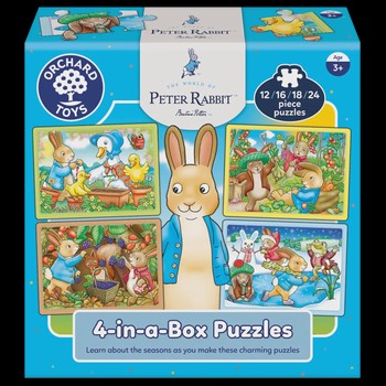 Orchard Peter Rabbit™ 4-In-A-Box Puzzles (D)
