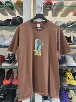 SS23 Supreme Bolt Tee Brown • Pre-Owned [0522] - photo 1