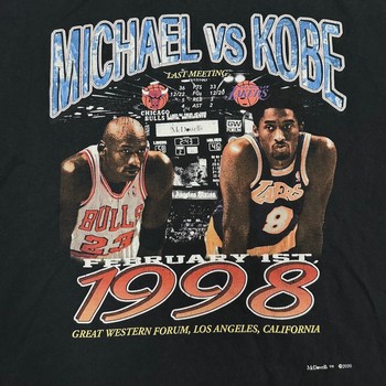 Michael vs Kobe tee • Pre-Owned [1517] - view 2
