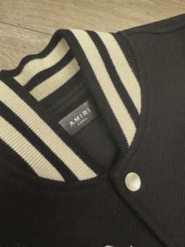 Amiri Angel Varsity Jacket Black • Pre-Owned [4158] - view 4