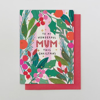 Stop The Clock - mum christmas foliage - IC37