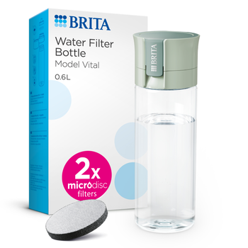 BRITA WATER FILTER BOTTLE - LIGHT GREEN