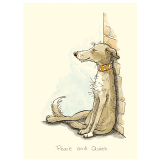 Two Bad Mice Peace & Quiet Greetings Card(D)