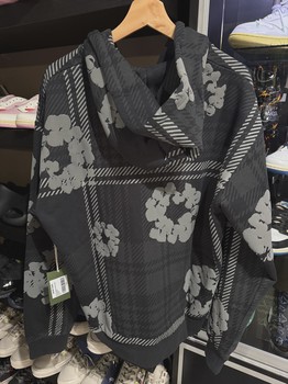 Denim Tears Black Flannel Zip Up • Brand New [8673] - view 2