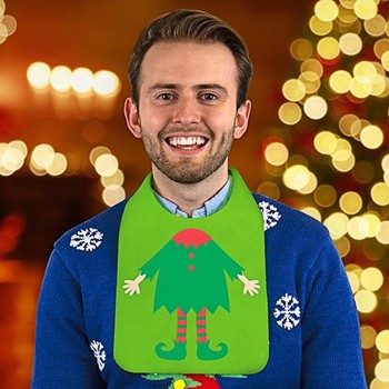 CHRISTMAS BIBS - PACK OF 12