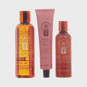 Shower Rituals Set - Lemongrass and Sweet Almond