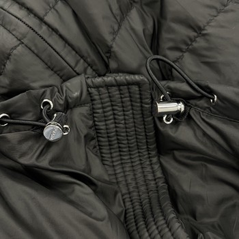 Prada Down Jacket Black with Hood - Pre-Owned - view 6