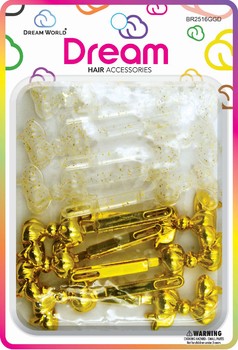 DREAM BRT#16 CHUBBY RIBBON 12P G/GOLD
