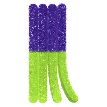 Olli Stikistix Berry Dreamy Limeade 3:1 CBN/THC Soft Chew / 1 Pack / Gummies / Hybrid