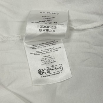 Givenchy Spiral Logo T-Shirt White - Pre-Owned - view 7