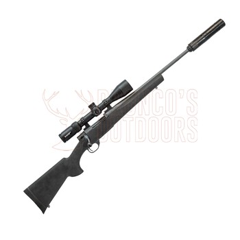 Howa 1500 Cerakote Grey 7mm-08 + Vortex Diamondback Tactical 6-24x50 MOA Scope + Sonic Suppressor