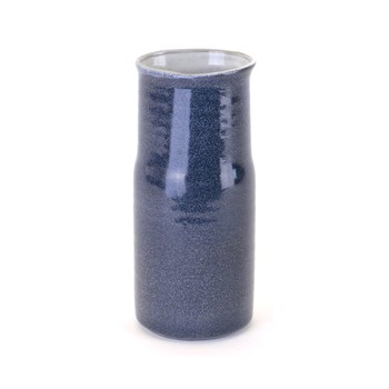 'NORTE' GLAZED TERRACOTTA JUG - COBALT BLUE