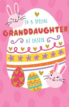 Paper Rose - Granddaughter - Chick Egg Card - PRE122