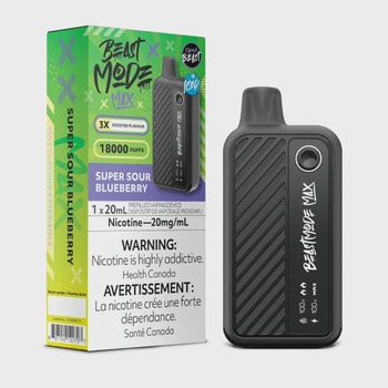 Flavour Beast Mode Max 18k - Super Sour Blueberry