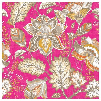 Artebene - Botanical Pink Napkin - 133407