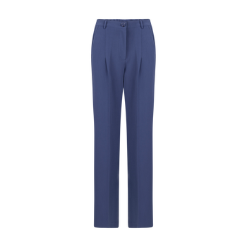 Moore pleated pants · Crown blue