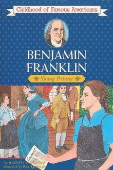 Benjamin Franklin Young Printer Childhood of Famous Americans