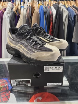 Nike Air Max 95 Comme des Garcons Black Grey • Pre-Owned [7279] - view 2