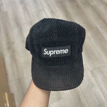 Supreme black corduroy hat • Pre-Owned [1089] - view 4